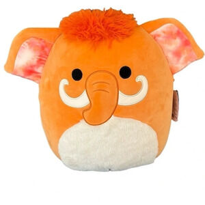Squishmallows Wilbie, FIRST TO MARKET, Orange Woolley Mammoth, 16" NWT